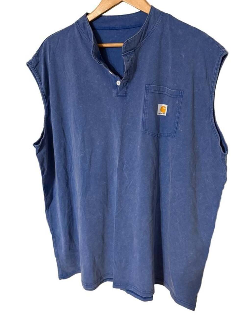 Carhartt Henley Sleeveless Pocket Tank Top